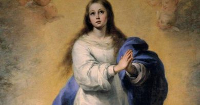 La Inmaculada. El día de la Santa Concepción de María