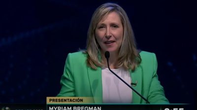 Bregman cuestionó la ausencia del escándalo de Insaurralde en el Debate 2023